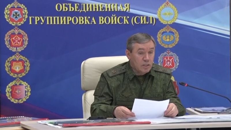 První video Gerasimova od vzpoury. Objevilo se po zvěstech o jeho konci